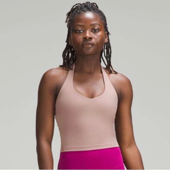lululemon athletica Align Halter Tank Top in Twilight Rose -Size 0 - Picture 1 of 5